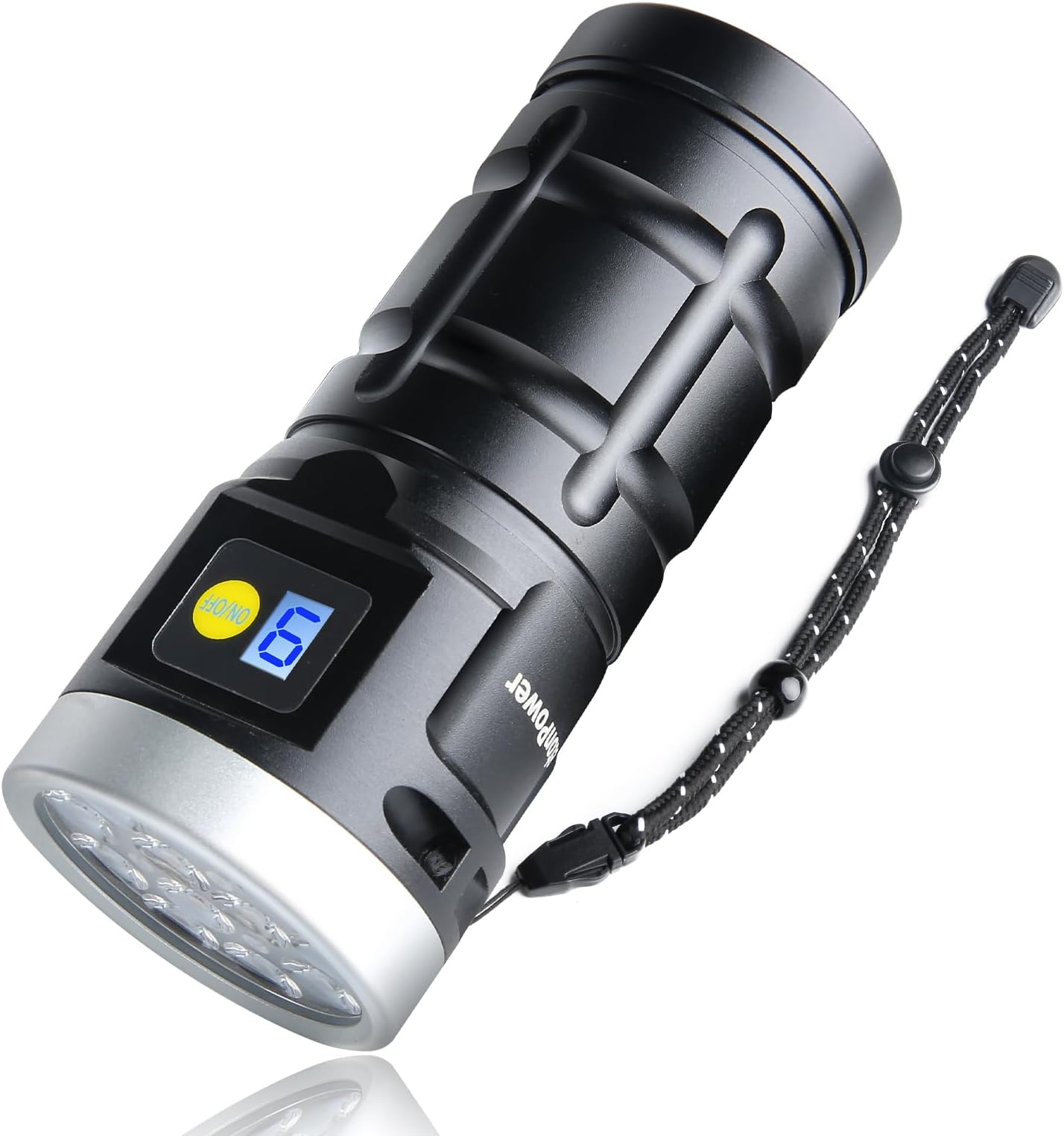 LetonPower Taschenlampe led aufladbar, 5000 Lumen led taschenlampe ...